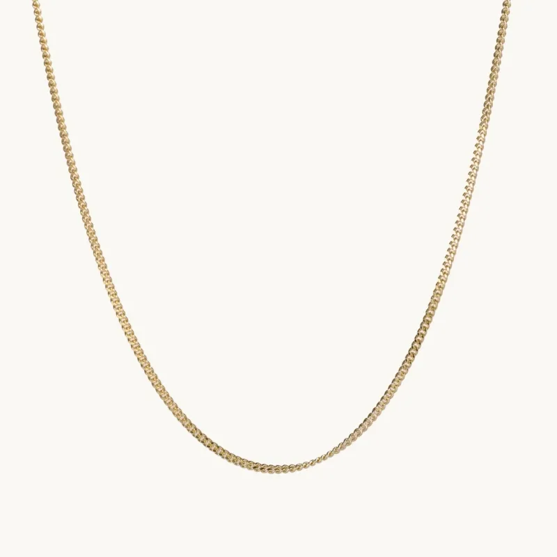 Chunky Curb Justerbar Kedja Guld – Chain039>Emma Israelsson Discount