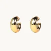 Chunky Hoops Small Örhängen Guld – Ear188>Emma Israelsson Hot