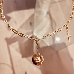 Emma Israelsson FHL Organic Coin Charm Guld Charm028>Charms