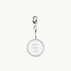Emma Israelsson FHL Wreath Coin Charm Silver Charm015>Charms Hot