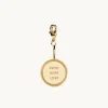 Emma Israelsson FHL Wreath Coin Charm Guld Charm016>Charms Best