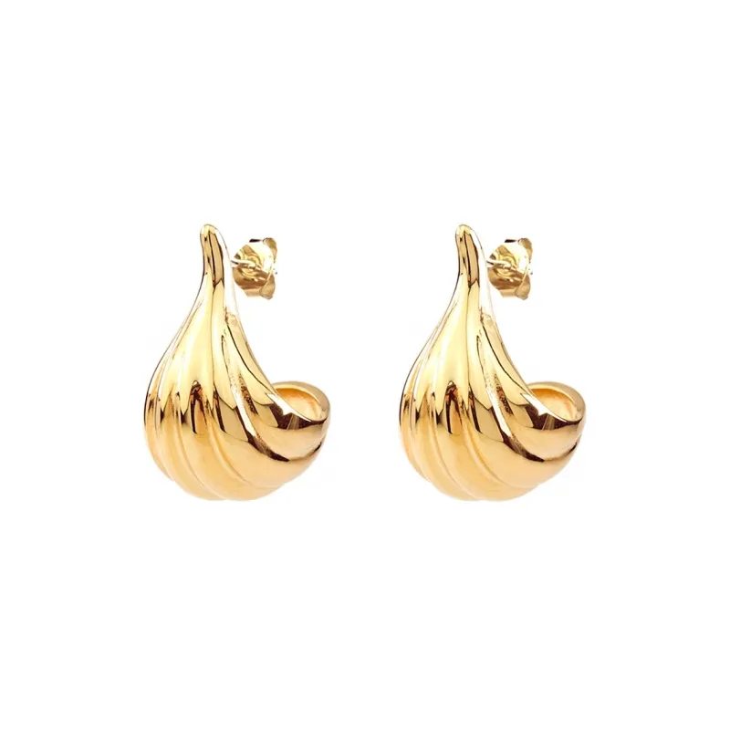 Fig Hoops (Guld) – ear133 (Mega kampanj)>Emma Israelsson Hot