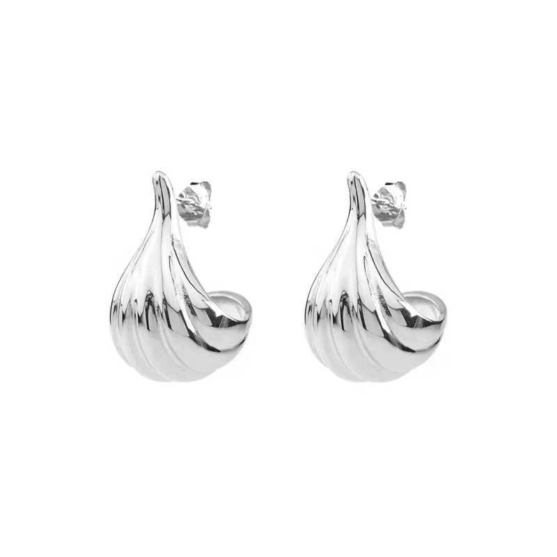 Fig Hoops (Silver) – ear132 (Mega kampanj)>Emma Israelsson Clearance