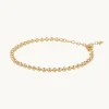 Emma Israelsson Globe Guld Brace055>Armband