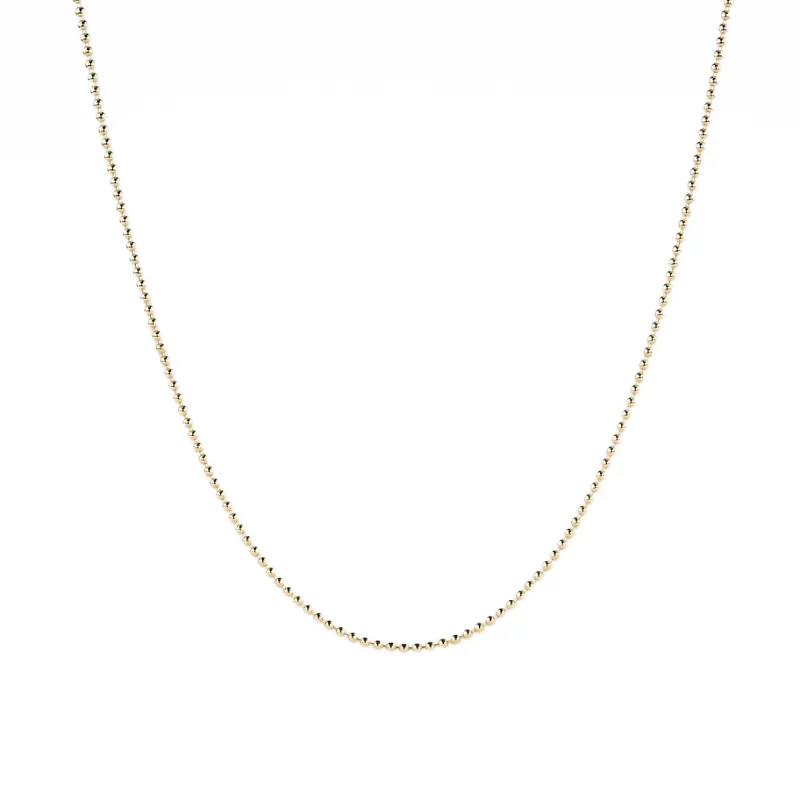 Globe Chain Thin Guld Chain024>Emma Israelsson