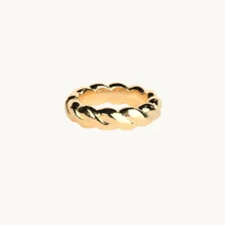 Knot Band Ring Guld Ring169>Emma Israelsson