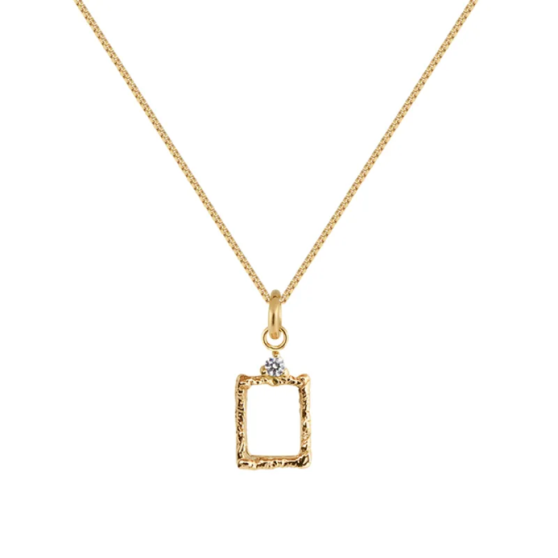 Lady Frame Bronze Halsband Neck069 ( Mega Kampanj )>Emma Israelsson Best