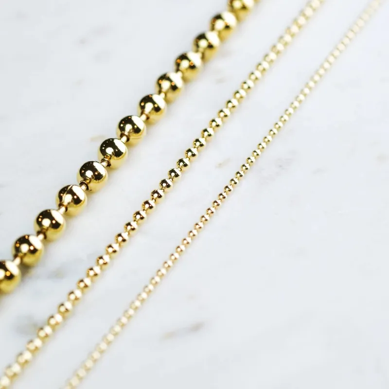 LARGE GLOBE CHAIN SILVER – chain027>Emma Israelsson Best