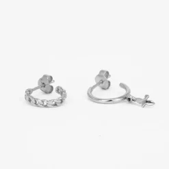 Mini Dove Ring Örhänge (Silver) – EAR136>Emma Israelsson Online