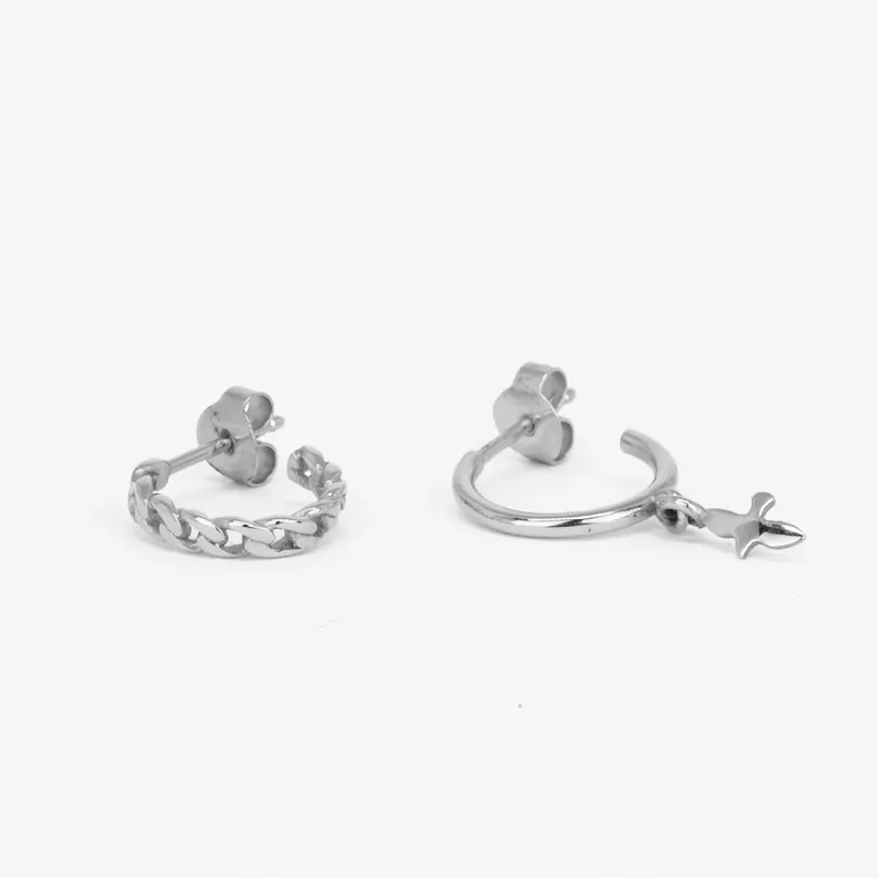 Mini Dove Ring Örhänge (Silver) – EAR136>Emma Israelsson Online