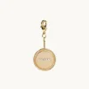 Emma Israelsson Name Coin Wreath Charm Guld Charm020>Charms