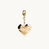 Emma Israelsson Name Heart Organic Charm Guld Charm032>Charms Sale