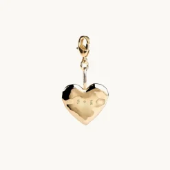 Emma Israelsson Name Heart Organic Charm Guld Charm032>Charms Sale