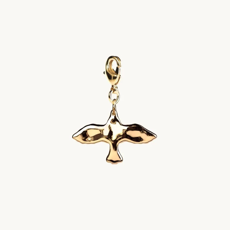 Emma Israelsson Organic Dove Charm Guld Charm034>Charms Discount