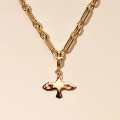 Emma Israelsson Organic Dove Charm Guld Charm034>Charms Discount