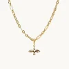 Organic Dove Chunky Kedja Guld Neck175>Emma Israelsson