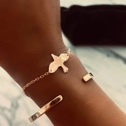 Emma Israelsson Organic Dove Guld>Armband Outlet