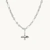 Organic Dove Chunky Kedja Silver Neck174>Emma Israelsson