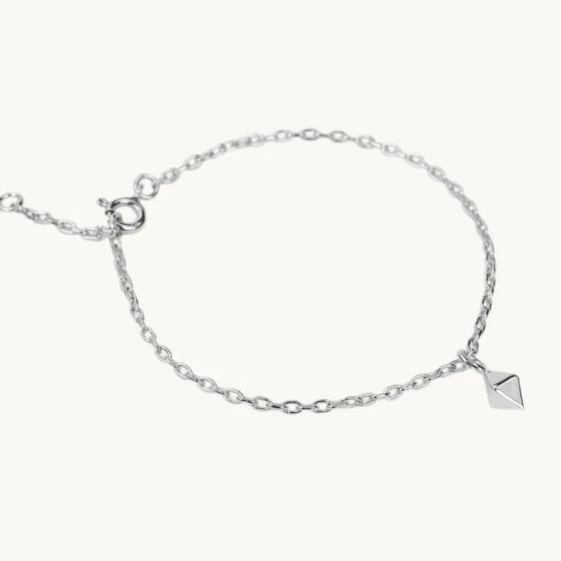 PPG Diamond Armband Silver – Brace056>Emma Israelsson Hot