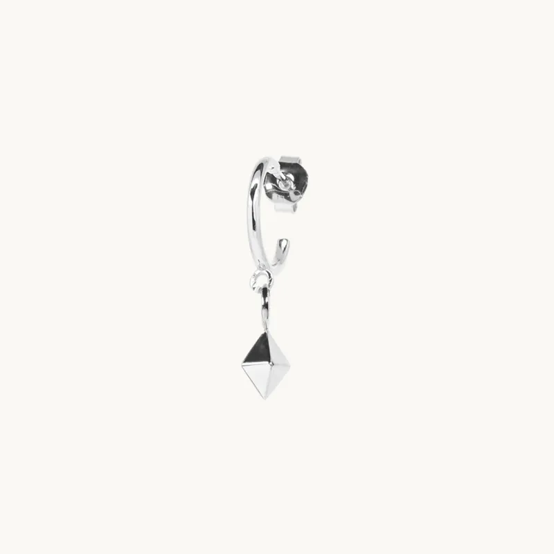 PPG Diamond Hoops Silver – Ear191>Emma Israelsson Best