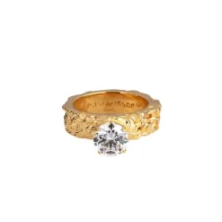 Princess Guld Ring Ring004>Emma Israelsson Outlet