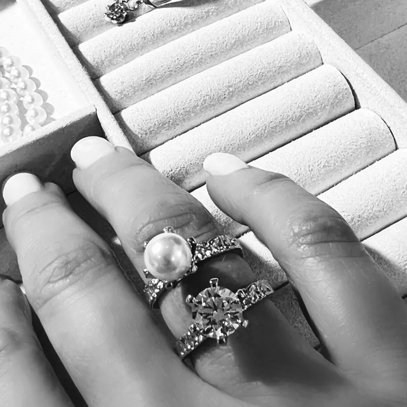 Princess Ring Open Silver Ring136>Emma Israelsson New