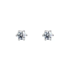 Princess Ear Pin Silver (6mm) Ear159>Emma Israelsson New