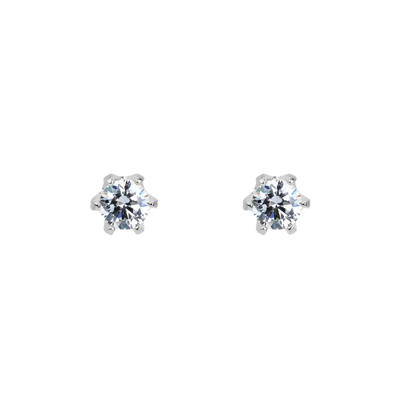 Princess Ear Pin Silver (6mm) Ear159>Emma Israelsson New