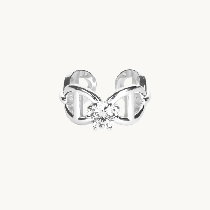 Princess Anchor Ring Silver>Emma Israelsson Sale