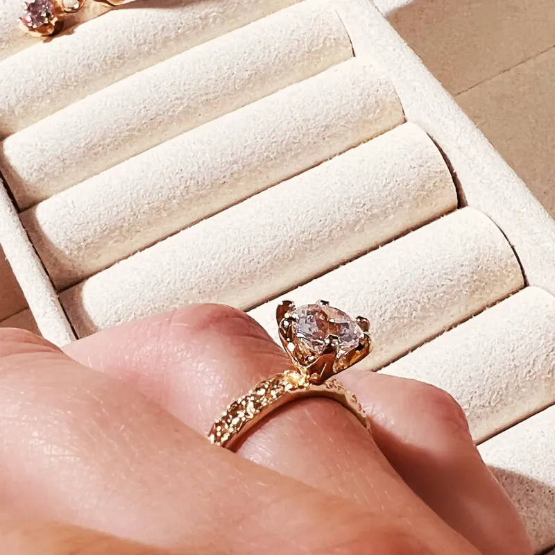 Princess Ring Open Guld Ring137>Emma Israelsson Best