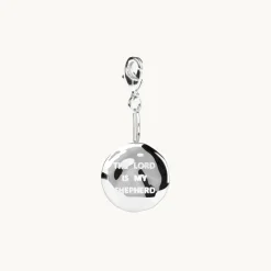Emma Israelsson Shepard Organic Coin Charm Silver Charm029>Charms New