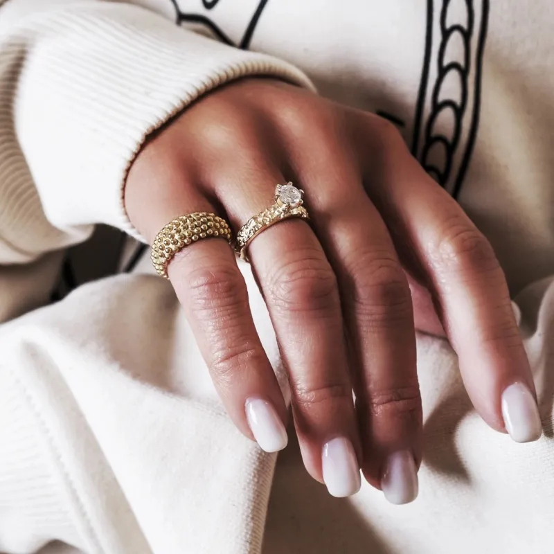 Small Princess Ring Guld – Ring130>Emma Israelsson