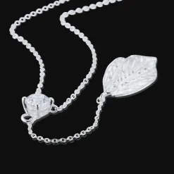 Gynning Jewelry Autumn Leaves Halsband Silver>Carolina Gynning smycken Discount