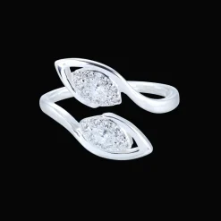 Gynning Jewelry Autumn Leaves Ring Silver>Carolina Gynning smycken Sale