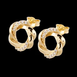 Gynning Jewelry Circles of the Universe Örhängen (Guld)>Carolina Gynning smycken
