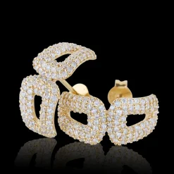 Gynning Jewelry Classy Big Örhängen (Guld)><noscript><img width=