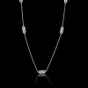 Gynning Jewelry Classy Long Halsband (Silver)>Carolina Gynning smycken