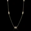 Gynning Jewelry Classy Long Halsband (Guld)>Carolina Gynning smycken
