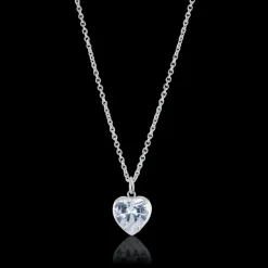 Gynning Jewelry Crazy Diamond Heart Halsband (Silver)>Carolina Gynning smycken Hot