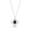 Gynning Jewelry Devine eye halsband – Silver>Carolina Gynning smycken Discount