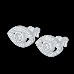 Gynning Jewelry Devine Eye Mini Örhängen (Silver)>Carolina Gynning smycken Outlet