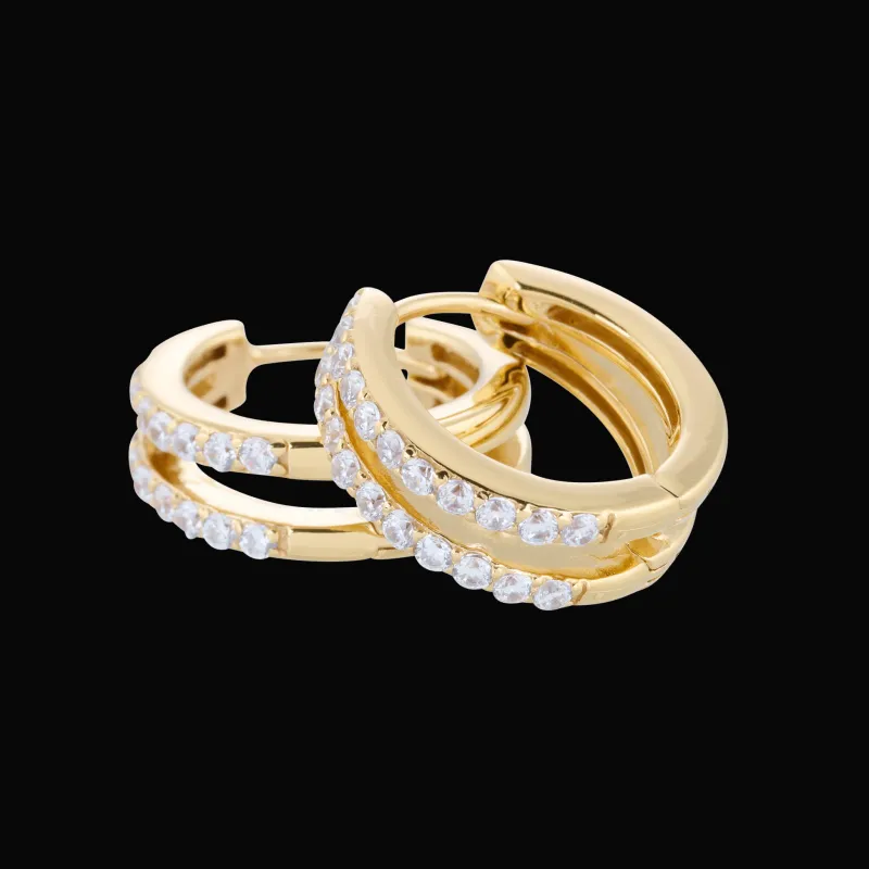 Gynning Jewelry Elegance Creol Medium Örhängen Guld>Carolina Gynning smycken Sale