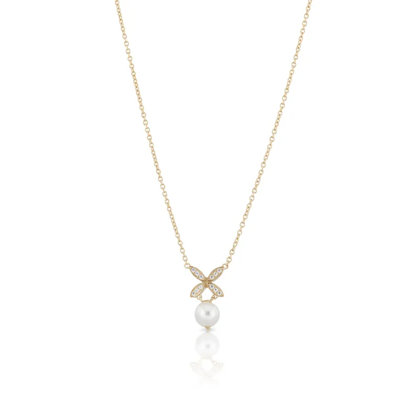 Gynning Jewelry Ellipse Mini Pearl Halsband>Carolina Gynning smycken Hot