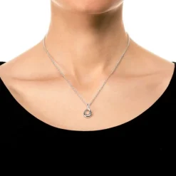 Gynning Jewelry Eternity Drop Halsband><noscript><img width=