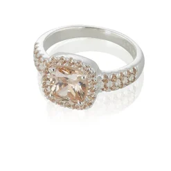 Gynning Jewelry Glamorous ring – champagne – Silver><noscript><img width=