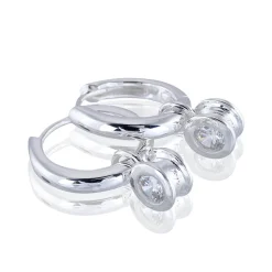 Gynning Jewelry Älskad Örhängen Creol (Silver)>Carolina Gynning smycken New