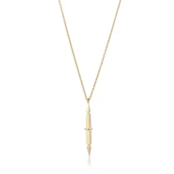 Gynning Jewelry Magic Wand Halsband Guld>Carolina Gynning smycken Online