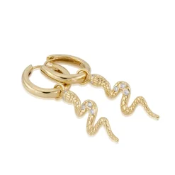 Gynning Jewelry Snake Örhängen>Carolina Gynning smycken New