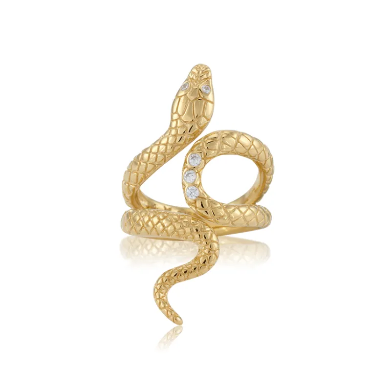 Gynning Jewelry Snake Örhängen>Carolina Gynning smycken New