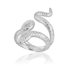 Gynning Jewelry Snake ring – Silver><noscript><img width=